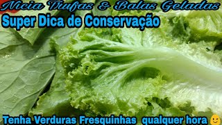 Como Manter as Verduras Frescas por Mais Tempo [upl. by Santos]