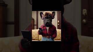 A Girl Texted Me Heyyy 🐷 📱 frenchbulldog lifewithnapo frenchie text frenchy texting [upl. by Schreiber]