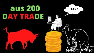 MELHOR ATIVO PARA DAY TRADE À NOITE aus 200 O ASX 200 AUS200 [upl. by Donelu]