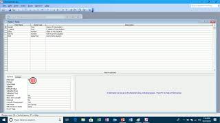 MSAccess 2003 Table Part 1 [upl. by Epuladaug]