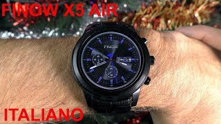 FINOW X5 AIR QUESTO OROLOGIO E STRAORDINARIO ALTRO CHE APPLE WATCH FINOW X5 AIR [upl. by Abagael]