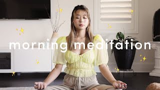 5 Minute Guided Morning Meditation for Positive Energy ☀️ [upl. by Rednael724]