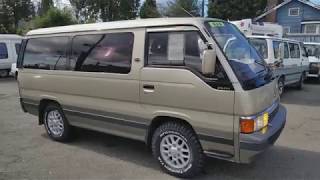 FOR SALE NISSAN CARAVANHOMY TURBODIESEL AT AWD 1990 KRME24 [upl. by Notxed666]