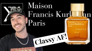 GRAND SOIR BY MAISON FRANCIS KURKDJIAN REVIEW 2021  Vanilla Heaven [upl. by Iruahs474]