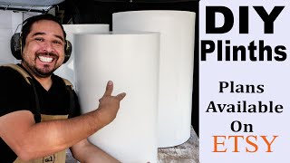 DIY Plinths for Events Parties Birthday Decoration Display table stands Pedestal Build [upl. by Seaver]