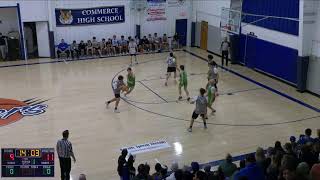 Commerce High School JV vs Chelsea JV Basketball [upl. by Lac]