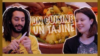 JAPPREND À FAIRE LE TAJINE MAROCAIN  RECETTE  Claire [upl. by Susej]