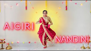 Ai Giri Nandini  Durga Strotam  Durga Puja special by Nayanika Bhattacharyya [upl. by Eniamret]