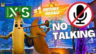 WE WON THIS GAME OF FORTNITE WITH NO COMMSNot talking and winning IronMan duo [upl. by Samy]