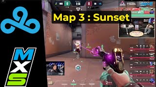 C9 vs MXS  Map 3  NA Playins Semifinals  Red Bull Home Ground 5 [upl. by Irene984]