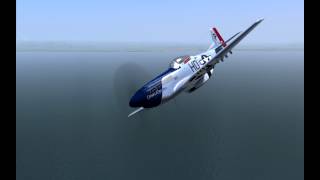 DCS P51D Cripes AMighty v101 skin [upl. by Irrak]