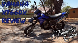 Yamaha XT660X Review  Best Budget Supermoto [upl. by Tybie]