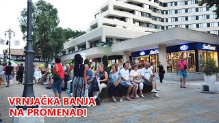 Vrnjačka Banja Na promenadi uveče FotoVoja Vrnjacka Banja [upl. by Fenelia509]