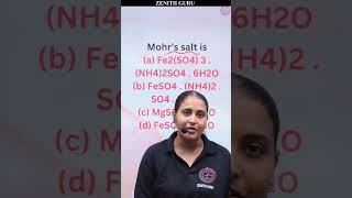 Mohrs Salt  Rapid Chemistry 141  Class12  By Nikki Mam [upl. by Oralee]