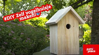 DIY zelf een vogelhuisje maken DIY vogel [upl. by English994]