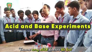 Litmus Paper Test for Acid and Base asianschoolmuzaffarpur class10 chemistry experiment [upl. by Znerol]