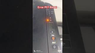 Canon G3010 p07 error reset code canon support printersupport [upl. by Aleedis]