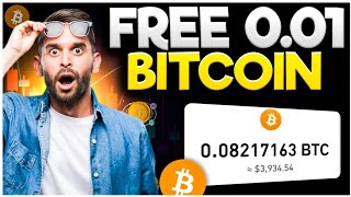 Free 001 Bitcoin  withdraw Anytime  Best New Free Bitcoin Mining Site without investment 2024 [upl. by Aima32]