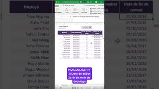 Comment calculer une date de fin de contrat [upl. by Aihsekan]