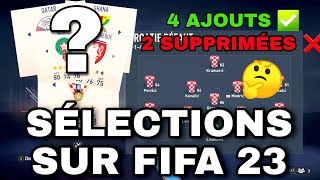 Voici Toutes les Sélections de FIFA 23  😮 [upl. by Bullough]