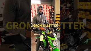 2024 HONDA GROM IS BETTER THAN KAWASAKI Z125 [upl. by Akeihsat]