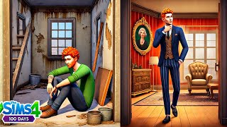 100 Days of Hardcore Survival in The Sims 4 Inheriting Grandmas Legacy [upl. by Ma]