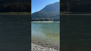 A scenic day of fishing on the Harrison River ✨fishingaddict outdooradventures riverfishing [upl. by Norabal]