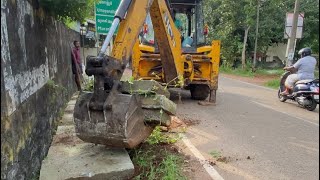 jcb work Kottiyam thazhuthala [upl. by Gnivri]