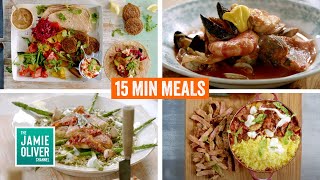 10 Easy Dinner Recipes To Try This Week  Jamie Oliver Recipes [upl. by Eirrab651]