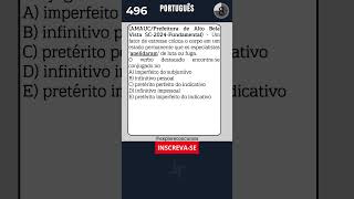 📘 496  QUESTÃO DE PORTUGUÊS PARA CONCURSO quiz concurso portugues simulado teste [upl. by Ettereve]