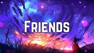 Marshmello amp AnneMarie  Friends Clean Lyrics [upl. by Ponce247]