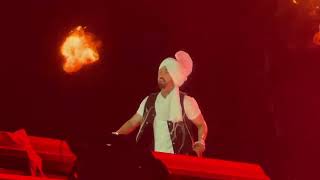 DILJIT DOSANJH FAN MOMENT BORN TO SHINE ABU DHBAI 2024 [upl. by Aznola]