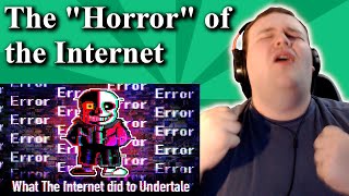 What The Internet did To Undertale  supereyepatchwolf3007 Reaction [upl. by Cl575]