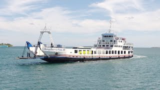 Super shuttle ferry 25 docking in hagnaya port cebu [upl. by Aivila199]