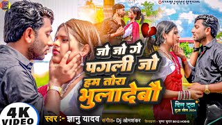 video  Gyanu Yadav New Maithili Song 2024  Jo Jo Ge Pagali Jo [upl. by Marston]