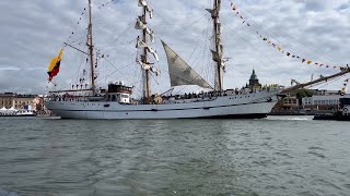 The Tall Ships Racesilla iso merkitys Helsingille [upl. by Arihsak350]