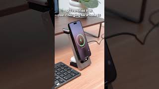 LISEN Wireless Magsafe Charger Stand Review Suitable for iPhone 16 15 14 Pro Airpods Watch [upl. by Bela]