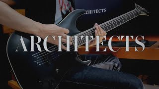 Architects  Seeing red  Guitar cover [upl. by Hanschen]