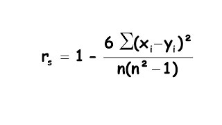 Spearman rank correlation coefficient [upl. by Warthman]