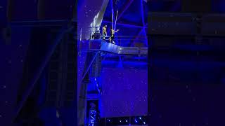 shorts Royal Caribbean Utopia of the Seas AquaTheater Show  Aqua 80 Too quotFlyingquot Act [upl. by Nochur792]