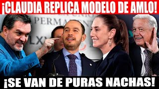 SE VAN DE NACHAS LA PRESIDENTA REPLICA MODELO DE AMLO LO CONFIRMO EN MAÑANERA LES DARA CHORRILLO [upl. by Aran]