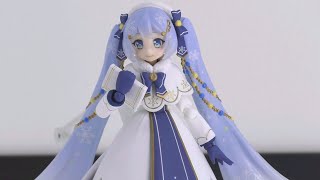 雪ミク ＜聖歌隊 衣装＞：figma Snow Miku Glowing Snow Ver [upl. by Hayidan168]