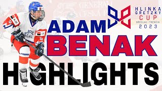 FUTURE STAR  Adam Benak  Hlinka Gretzky Cup 2023 [upl. by Baggs]