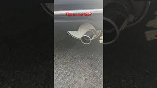 Mini Cooper R50 new exhaust tip or no tip minicooper mini [upl. by Standley792]