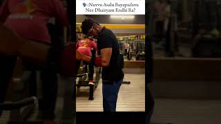 The destroyer himself protects me gym viralvideo inspiration [upl. by Adiuqram]