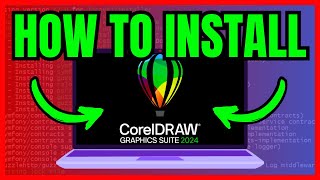 How To INSTALL Coreldraw On PC 2024 [upl. by Rausch]