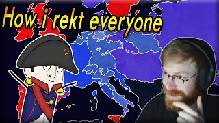 GERMAN REACTS TO NAPOLEONIC WARS  TommyKay Reacts to Napoleonic Wars by Oversimplified [upl. by Alby]