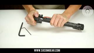 SocomGear  M200 CO2 Bolt  Installation and Test Fire [upl. by Htebsil]