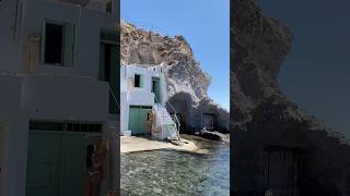 📍 milos  Kikladhes Greece 🇬🇷💙shorts milos 🎥 fvlyacelik [upl. by Owain]