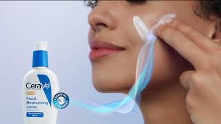 CeraVe AM Facial Moisturizing Lotion Essential Ceramides TV Commercial tvcommercials cerave [upl. by Barbi853]